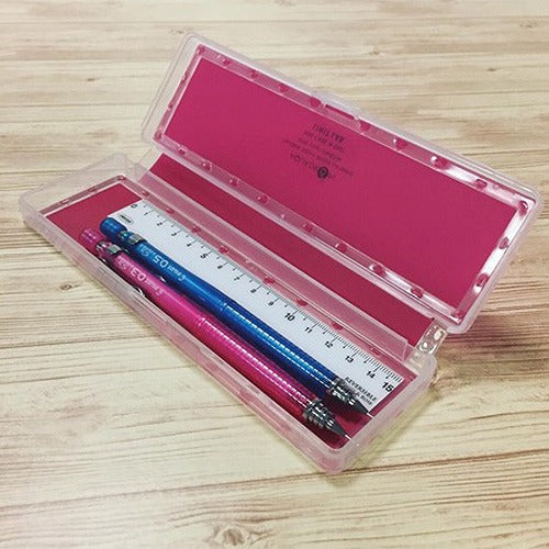 Lihit Lab. A-5021 Pen Case One Push Open-type - Harajuku Culture Japan - Japanease Products Store Beauty and Stationery