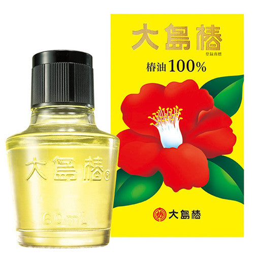 Oshima Tsubaki Camellia Hair Oil - 60ml - Harajuku Culture Japan - Japanease Products Store Beauty and Stationery