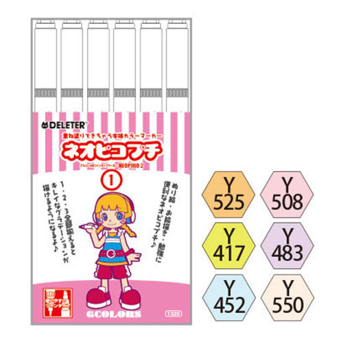 Deleter Alcohol Marker Neopiko-2 - Petit 1 - Harajuku Culture Japan - Japanease Products Store Beauty and Stationery