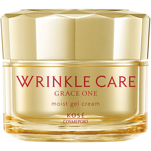 Grace One Kose Wrinkle Care Moist Gel Cream - 100g - Harajuku Culture Japan - Japanease Products Store Beauty and Stationery