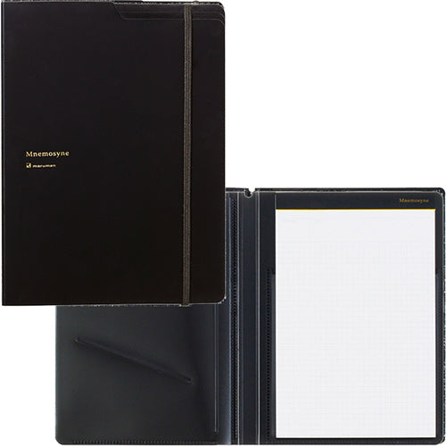 Maruman Mnemosyne Notepad + Holder HN188FA - A5 - Harajuku Culture Japan - Japanease Products Store Beauty and Stationery