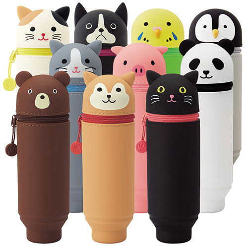 Lihit Lab. A-7712 Stand Pen Case Animal-type - Harajuku Culture Japan - Japanease Products Store Beauty and Stationery