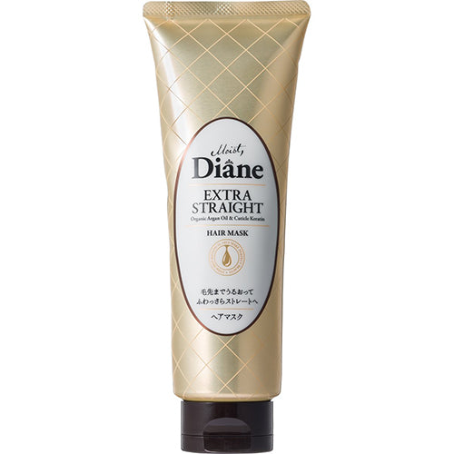 Moist Diane Extra Straight Hair Mask 150g - Organic Argan Oil & Cuticle Keratin - Harajuku Culture Japan - Japanease Products Store Beauty and Stationery