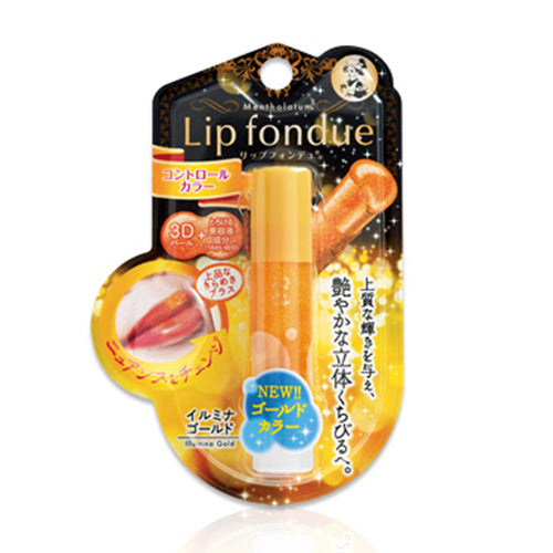 Rohto Mentholatum Lip Fondue 4.2g - Illumina Gold - Harajuku Culture Japan - Japanease Products Store Beauty and Stationery