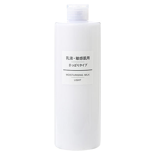 Muji Sensitive Skin Milky Lotion - 400ml - Clear - Harajuku Culture Japan - Japanease Products Store Beauty and Stationery