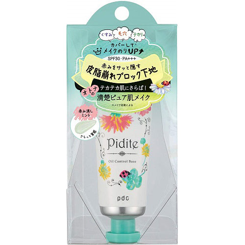Pidite Oil Control Base SPF30/PA+++ - 30g - Harajuku Culture Japan - Japanease Products Store Beauty and Stationery