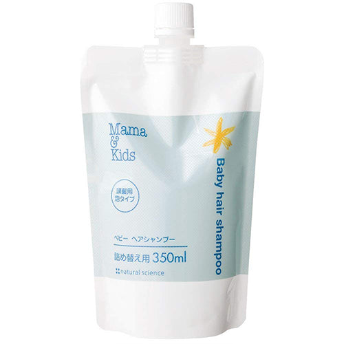 Mama & Kids Baby Hair Shampoo - 370ml - Refill - Harajuku Culture Japan - Japanease Products Store Beauty and Stationery