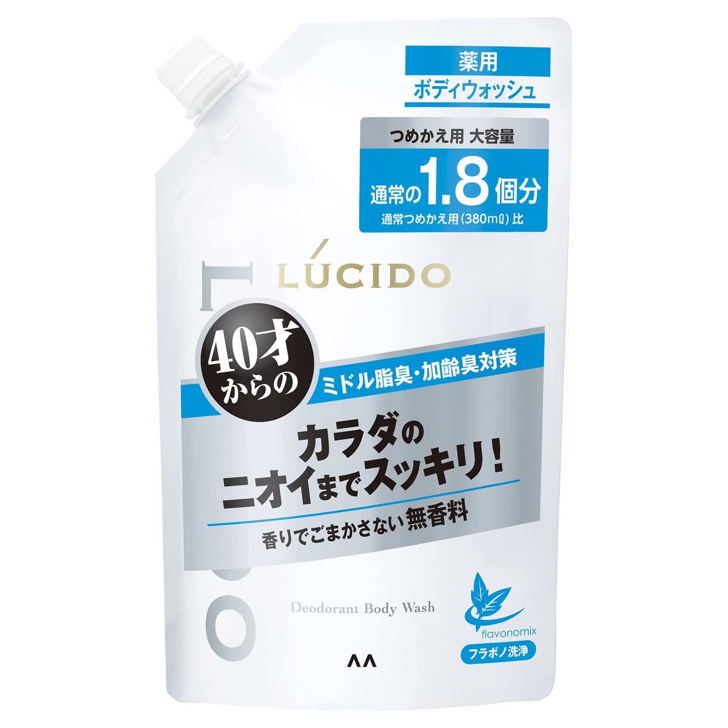 Lucido Medicated Deodorant Body Wash 684ml - Refill - Harajuku Culture Japan - Japanease Products Store Beauty and Stationery