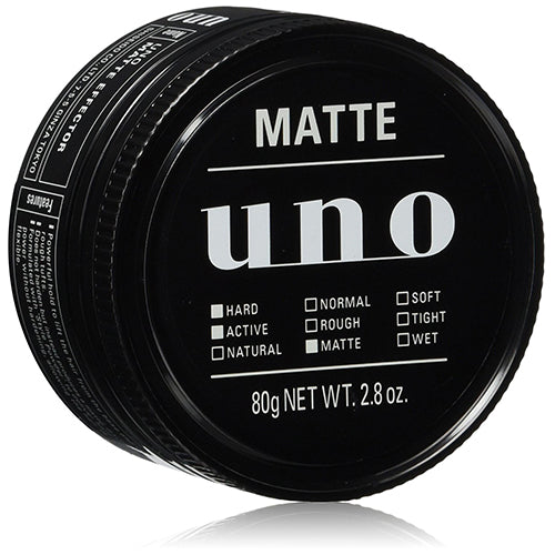 Shiseido UNO Hair Wax Mat Effector 80g - Harajuku Culture Japan - Japanease Products Store Beauty and Stationery