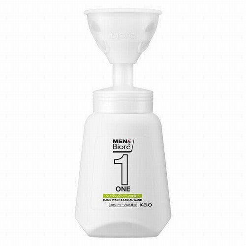 Biore Mens One Foaming hand soap & face wash - 250ml - Harajuku Culture Japan - Japanease Products Store Beauty and Stationery