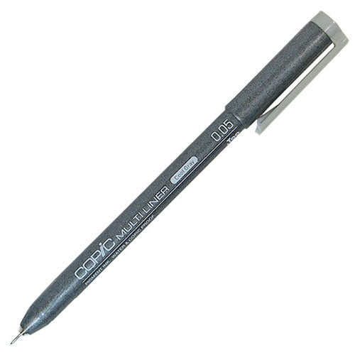 Copic Multiliner Cool Gray Ink Marker - 0.05 - Harajuku Culture Japan - Japanease Products Store Beauty and Stationery
