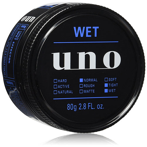 Shiseido UNO Hair Wax Wet Effector 80g - Harajuku Culture Japan - Japanease Products Store Beauty and Stationery