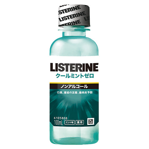 Listerine Cool Mint Zero Mouthwash - Mint - 100ml - Harajuku Culture Japan - Japanease Products Store Beauty and Stationery