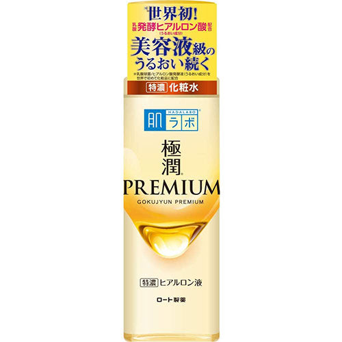 Rohto Hadalabo Gokujun Premium Hyaluronic Essence Face Lotion - 170ml - Harajuku Culture Japan - Japanease Products Store Beauty and Stationery