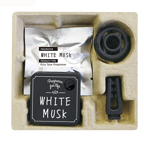 John's Blend Clip-On Air Freshener White Musk Scent - Harajuku Culture Japan - Japanease Products Store Beauty and Stationery