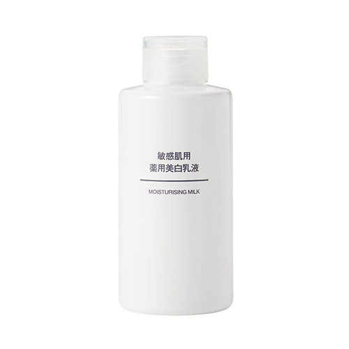 Muji Sensitive Skin Medicated Whitening Milky Lotion - 150ml - Harajuku Culture Japan - Japanease Products Store Beauty and Stationery