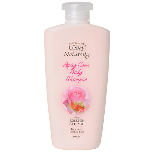 Leivy Naturally Doble Moistursing Body Shampoo 500ml - Rose Hip - Harajuku Culture Japan - Japanease Products Store Beauty and Stationery