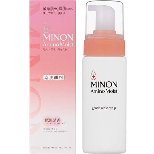Minon Amino Moist Gentle Wash Whip - 150ml - Harajuku Culture Japan - Japanease Products Store Beauty and Stationery