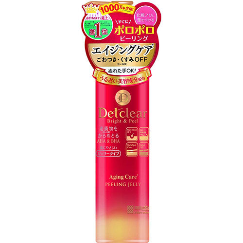 Detclear Meishoku Bright & Peel Peeling Jerry - 180ml - Aging Care - Harajuku Culture Japan - Japanease Products Store Beauty and Stationery