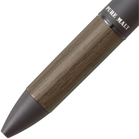 Uni-Ball Pure Malt Wood Grip 4 Color 0.7 mm Ballpoint Multi Pen 0.5 mm Mechanical Pencil - Harajuku Culture Japan - Japanease Products Store Beauty and Stationery