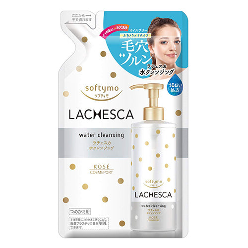 Kose Softymo Lachesca Water Cleansing Refill 330ml - Harajuku Culture Japan - Japanease Products Store Beauty and Stationery