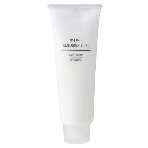 Muji Mild Face Moisturizing Wash Form - 120g - Harajuku Culture Japan - Japanease Products Store Beauty and Stationery