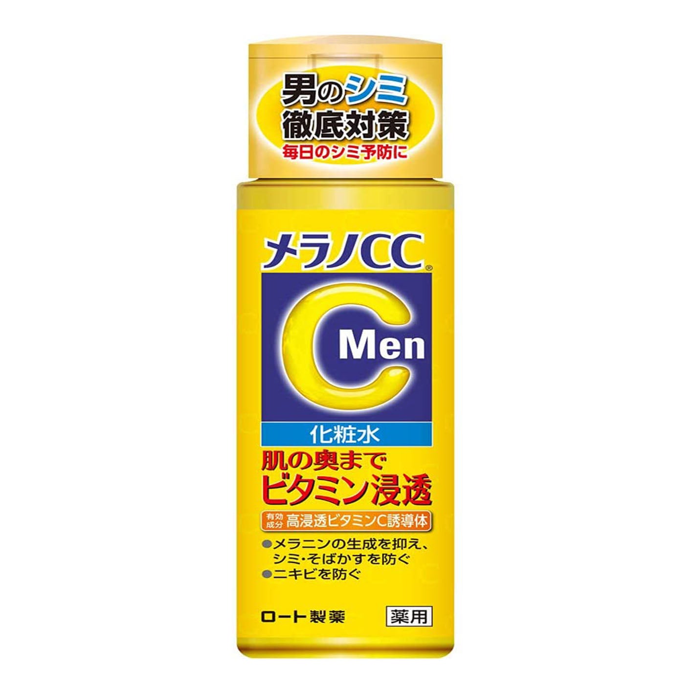 Rohto Melano CC Men Medicinal Stain Measures Lotion 170ml - Harajuku Culture Japan - Japanease Products Store Beauty and Stationery