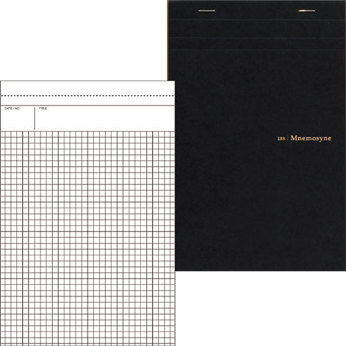 Maruman Mnemosyne Notepad N188A - A5 - Grid - Harajuku Culture Japan - Japanease Products Store Beauty and Stationery