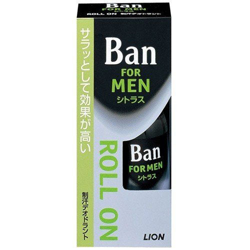 Ban Lion For Men Deodorant Roll-on - 30ml - Harajuku Culture Japan - Japanease Products Store Beauty and Stationery