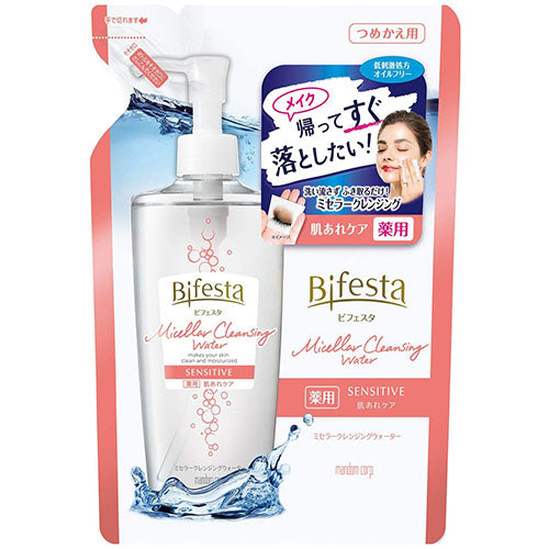 Bifesta Water Cleansing Lotion 360ml - Sensitive - Refill - Harajuku Culture Japan - Japanease Products Store Beauty and Stationery