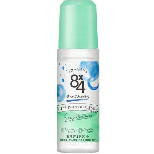 Eight Four Deodorant Roll-On 45ml - Soap Scent - Harajuku Culture Japan - Japanease Products Store Beauty and Stationery