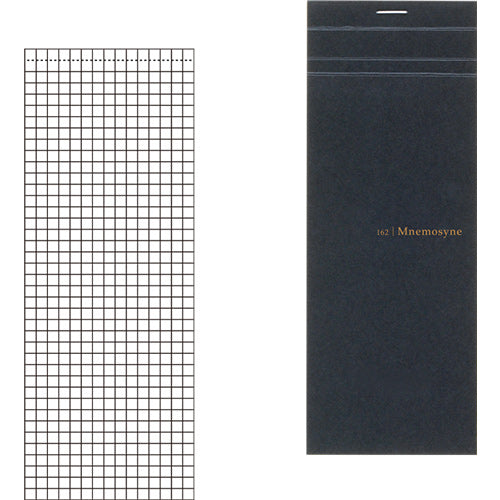 Maruman Mnemosyne Memo Pad N162 - LongType - Grid - Harajuku Culture Japan - Japanease Products Store Beauty and Stationery