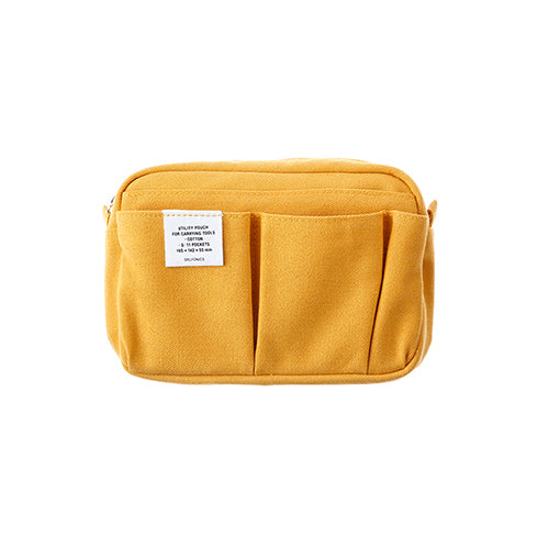 Delfonics Stationery Inner Carrying Case Bag In Bag S - Yellow - Harajuku Culture Japan - Japanease Products Store Beauty and Stationery