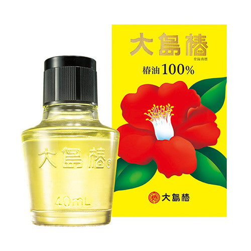 Oshima Tsubaki Camellia Hair Oil - 40ml - Harajuku Culture Japan - Japanease Products Store Beauty and Stationery