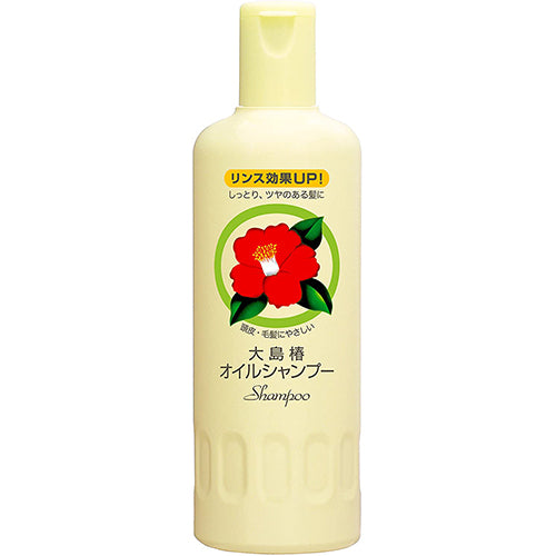 Oshima Tsubak Oil Hair Shampoo - 400ml - Harajuku Culture Japan - Japanease Products Store Beauty and Stationery