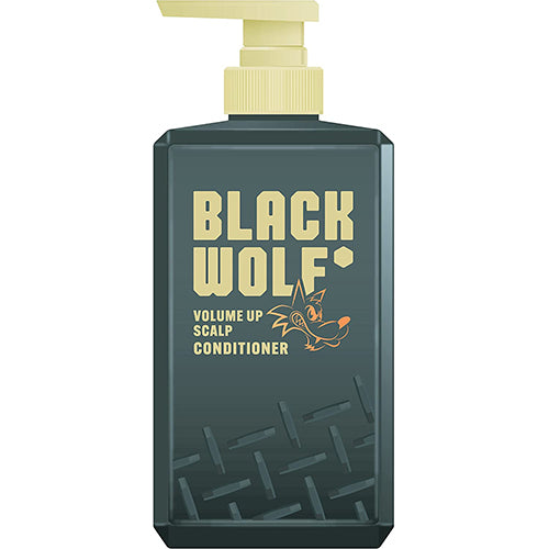 BLACK WOLF Volume Up Scalp Conditioner - 380ml - Harajuku Culture Japan - Japanease Products Store Beauty and Stationery