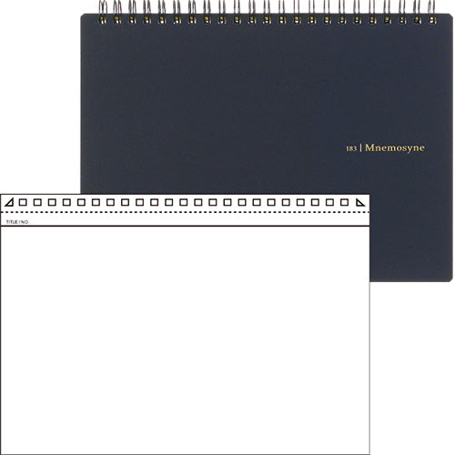 Maruman Mnemosyne RingNotebook N183A - A5 - Plain - Harajuku Culture Japan - Japanease Products Store Beauty and Stationery