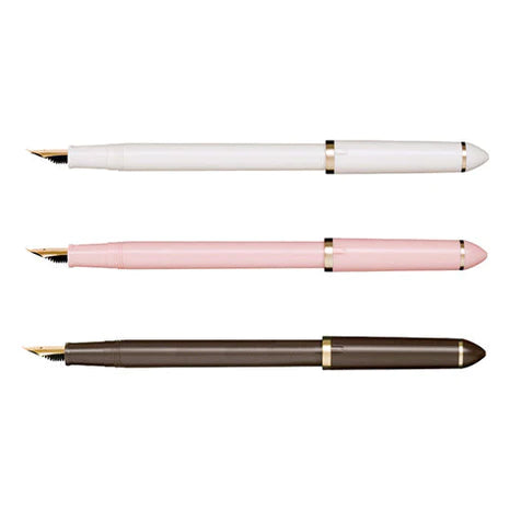 Sailor Fountain Pen Fude de Mannen Pearl - Angle 40 degrees - Harajuku Culture Japan - Japanease Products Store Beauty and Stationery