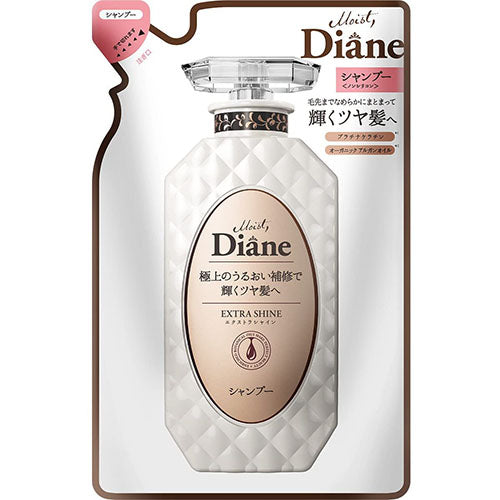 Moist Diane Perfect Beauty Extra Shine Shampoo Refill 330ml - Floral Berry Scent - Harajuku Culture Japan - Japanease Products Store Beauty and Stationery