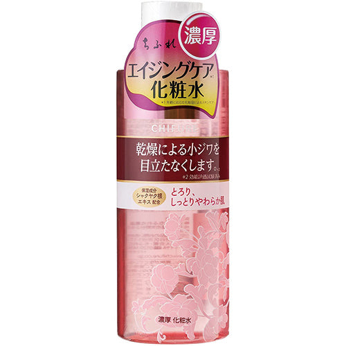 Chifure Rich Toner Aging Care 180ml - Harajuku Culture Japan - Japanease Products Store Beauty and Stationery
