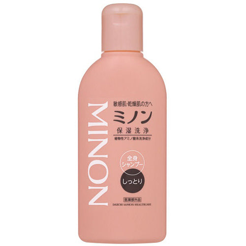 Minon Full Body Shampoo - 120ml - Moist - Harajuku Culture Japan - Japanease Products Store Beauty and Stationery