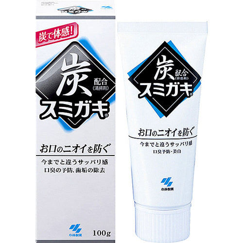 Kobayashi Pharmaceutical Whitening & Refreshing Charcoal Power Toothpaste SUMIGAKI 100g - Harajuku Culture Japan - Japanease Products Store Beauty and Stationery