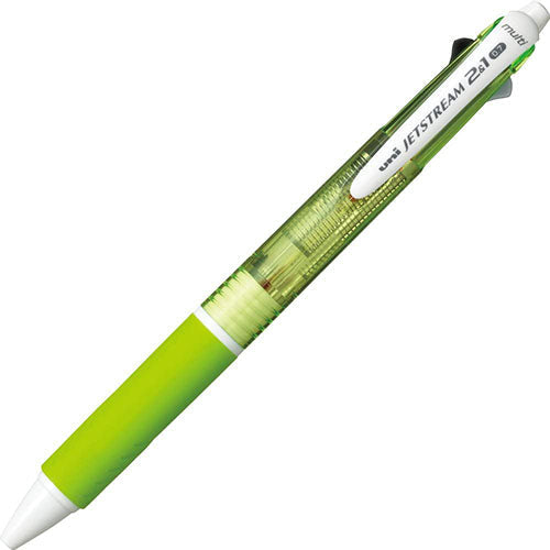 Uni-Ball Jetstream Multifunction Pen 2&1 2 Color 0.7mm Ballpoint Multi Pen + 0.5mm Pencil - Harajuku Culture Japan - Japanease Products Store Beauty and Stationery