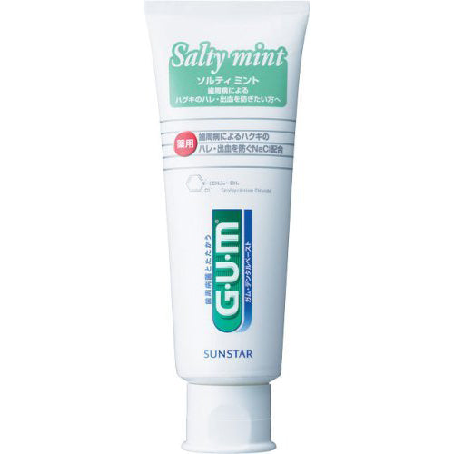 Tooth Care G.U.M Toothpaste Dental Peaste 120g - Salty Mint - Harajuku Culture Japan - Japanease Products Store Beauty and Stationery