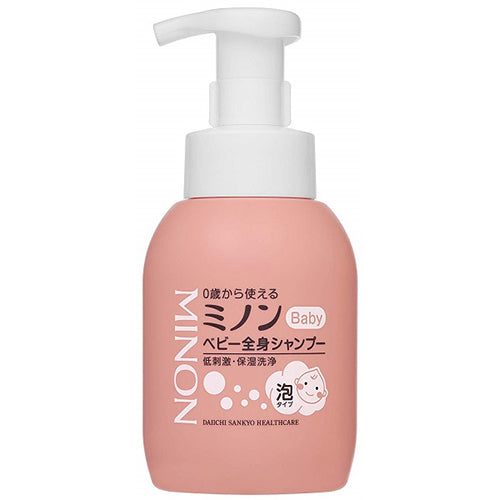 Minon Baby Whole Body Shampoo - 350ml - Harajuku Culture Japan - Japanease Products Store Beauty and Stationery