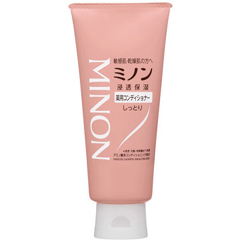 Minon Medicated Hair Conditioner - 120ml - Harajuku Culture Japan - Japanease Products Store Beauty and Stationery