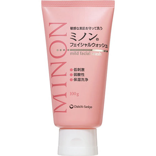 Minon Minon Facial Wash - 100g - Harajuku Culture Japan - Japanease Products Store Beauty and Stationery