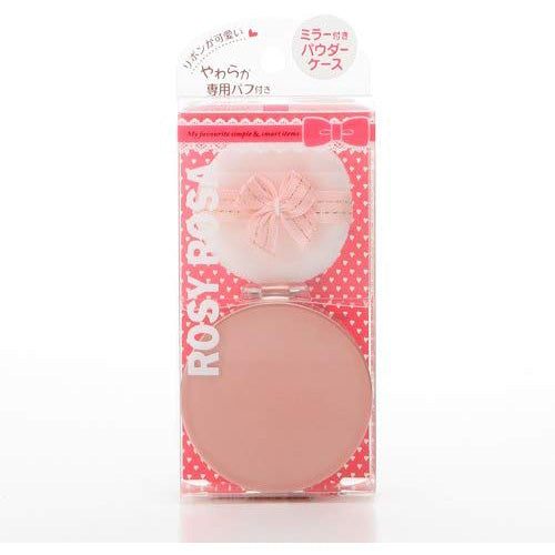 Rosy Rosa Powder Case With Mirror - Harajuku Culture Japan - Japanease Products Store Beauty and Stationery