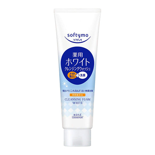 Kose Cosmeport Softymo Cleansing Wash 190g - White - Harajuku Culture Japan - Japanease Products Store Beauty and Stationery