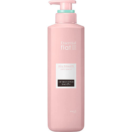 Kao Essential Flat Airy Smooth Shampoo - 500ml - Harajuku Culture Japan - Japanease Products Store Beauty and Stationery